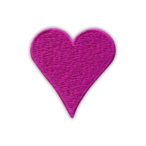 Heart - pink Embroidered Patch/Badge