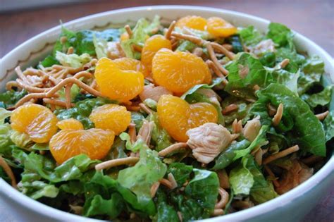 Delicious Asian Chicken Salad With Chow Mein Noodles Recipe