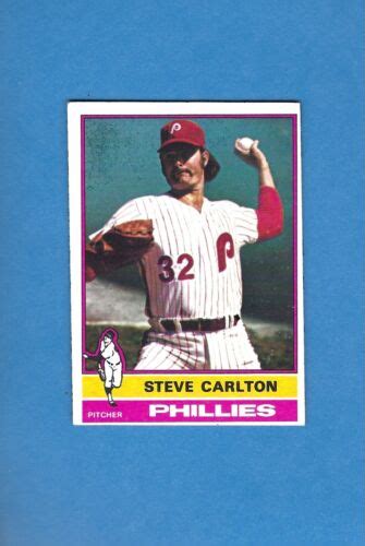 1976 Topps 355 Steve Carlton HOF NM Near MINT EBay