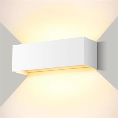 30W Led Applique Mural Exterieur 3000K Blanc Applique Extérieur