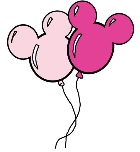 Mickey Mouse Balloons Png PNG Image Collection