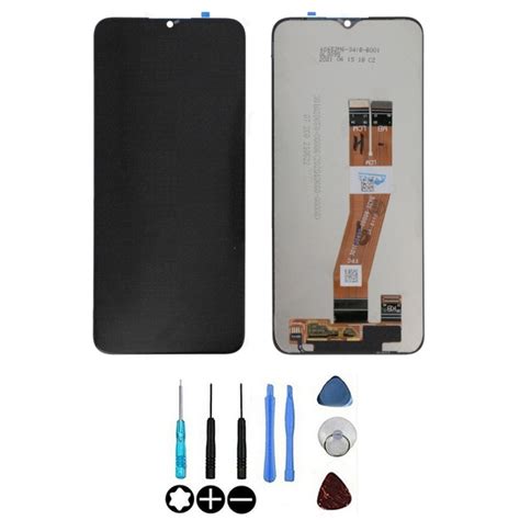 Ecran Display LCD Complet Noir Pour Samsung Galaxy A02S Version G A025G