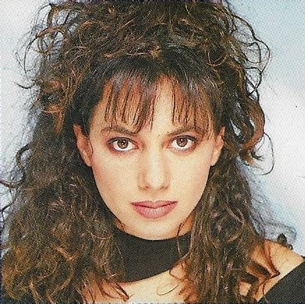 Bangles / Susanna Hoffs - Light Blue Background #2 | Magazine Photo | 1986