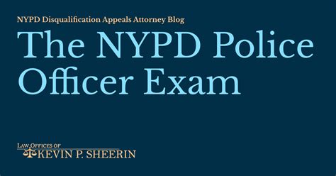 The Nypd Police Officer Exam Nypd Disqualification Appeals Attorney Blog