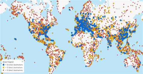 International Airport Map