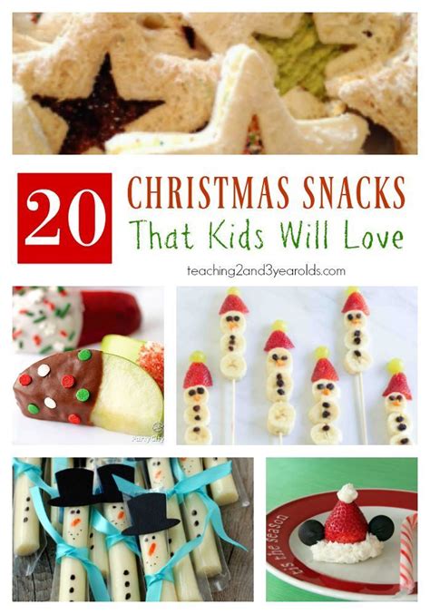 20 Christmas Snacks That Kids Will Love These Mostly Healthy Treats