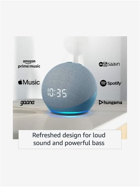 Buy Amazon Echo Dot Th Gen Wireless Smart Speaker With Amazon Alexa