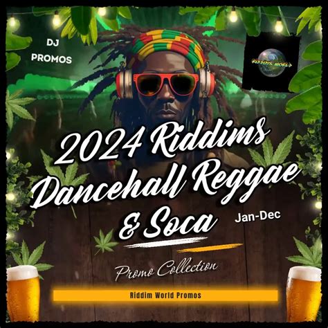 Dancehall Reggae Soca Riddims Collection Promo Pack