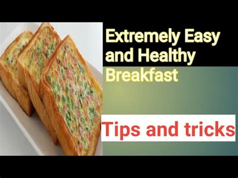 10 Minutes To Ready Extremely Easy And Healthy Breakfast Tips And