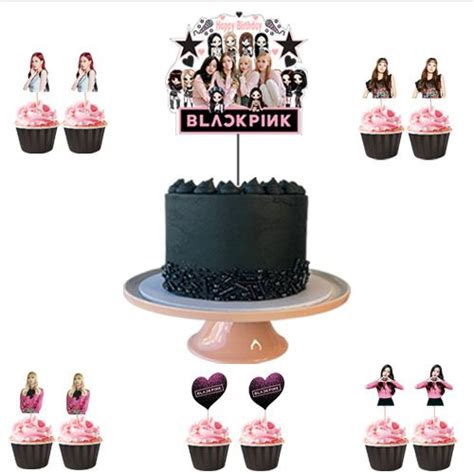 Blackpink Cake Topper Set Parti D Kkan M