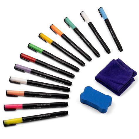 Dry Erase Markers (For Black DeskBoard Buddy)