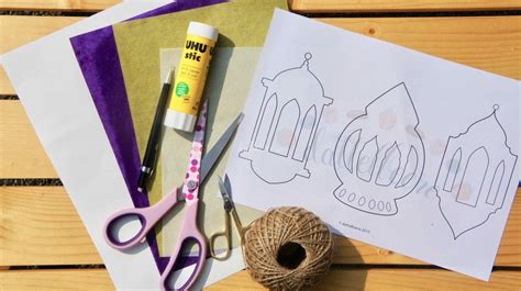 Ramadanlaternen Diy Girlande Basteln Dattelbeere De Diy Lanterns