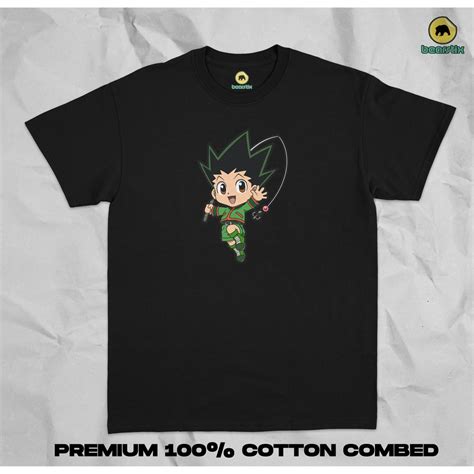 Jual T SHIRT GON KAOSA HXH BAJU ANIME HUNTER X HUNTER KAOS KILLUA