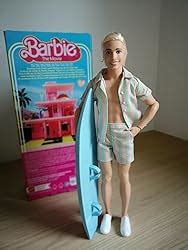 Barbie Le Film Poup E Mannequin Ken Articul E Avec Ensemble Plage