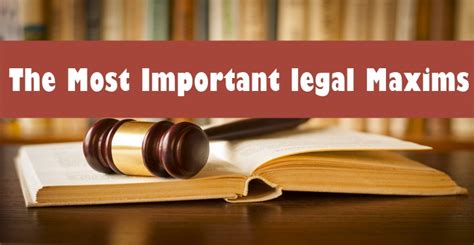 10 Legal Maxim For Clat And Other Law Exams