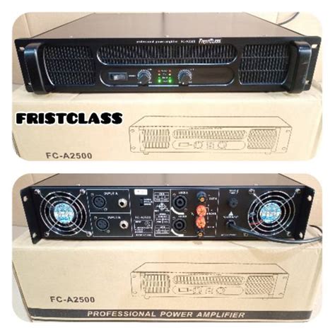 Jual FIRSTCLASS FC A2500 PROFESIONAL POWER AMPLIFIER Shopee Indonesia