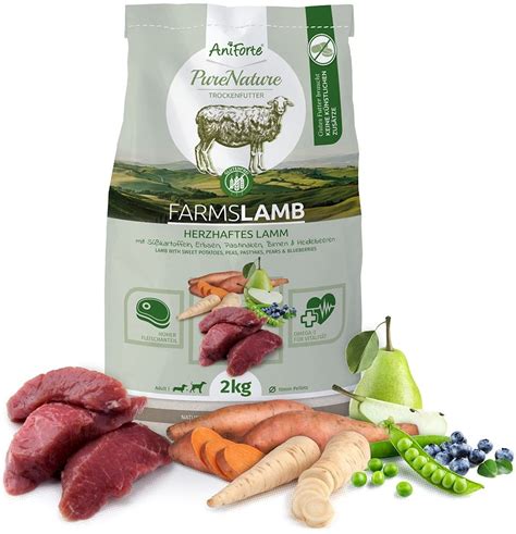 AniForte Trockenfutter FarmsLamb für Hunde 2kg Trockenfutter