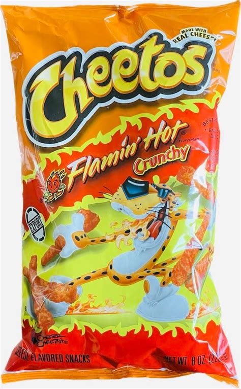 Cheetos Crunchy Flamin Hot Limon Cheese Flavored Snacks 42 Off