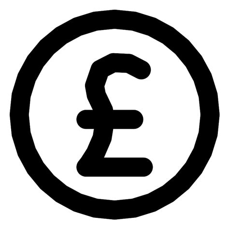 Currency Pound Circle Vector Svg Icon Svg Repo