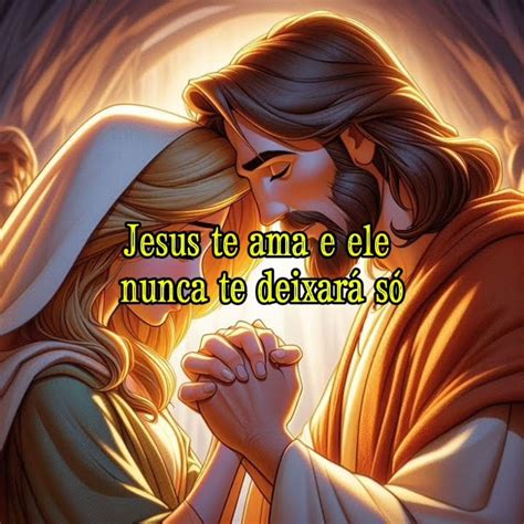 Jesus nunca te deixará só porque sempre contigo é teu amigo YouTube