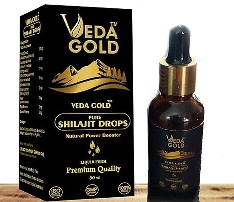 VEDA GOLD Pure Shilajit Boost Stamina Power Energy Strength