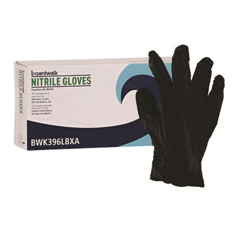 Boardwalk Disposable General Purpose Powder Free Nitrile Gloves Large