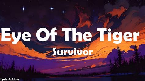 Survivor Eye Of The Tiger Lyrics YouTube