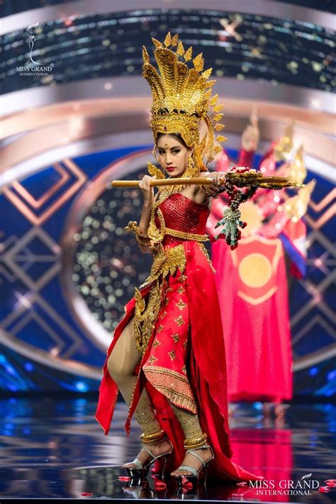 Miss Grand Cambodia 2021 Wears National Costume Cambodia Expats