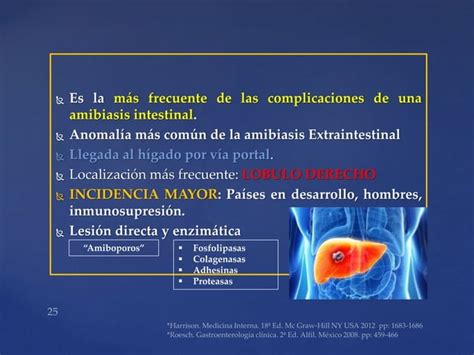 Amibiasis Y Absceso Hep Tico Amebiano Ppt