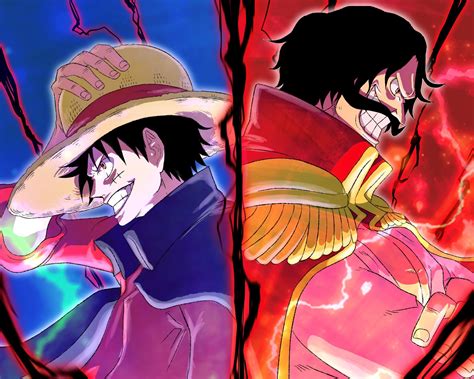 Download Gol D Roger Monkey D Luffy Anime One Piece Hd Wallpaper By