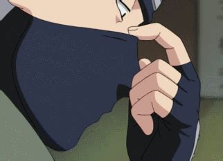 Kakashi Without His Mask Gif - Kakashi Taking Off Mask Gif - MASK - It ...