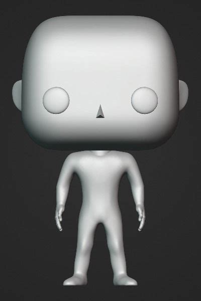 Funko Pop Male 3d Model Pop Fashion Sculpting 3d Printing Create