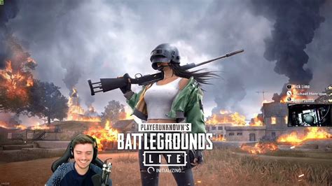 PUBG LITE Eliminando Netenho E Nony Ao Vivo YouTube