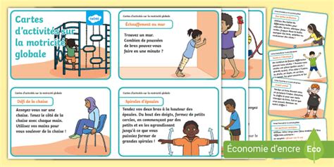 Activités pour la motricité globale Ressource Twinkl