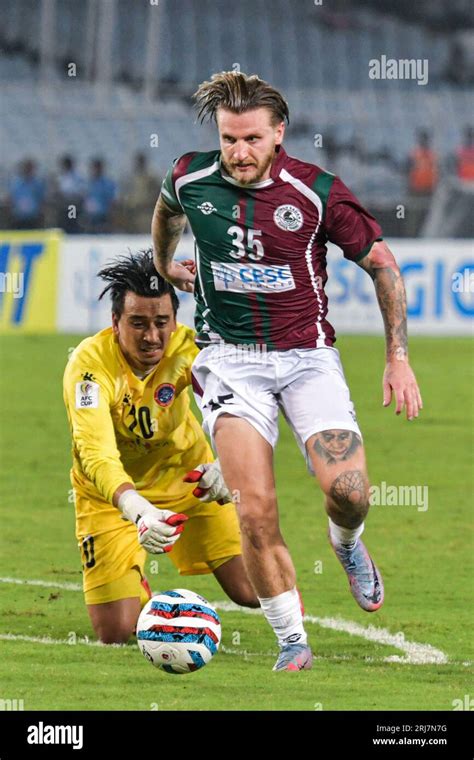 Kolkata India Th Aug Cummings R Of Mohun Bagan Super Giant