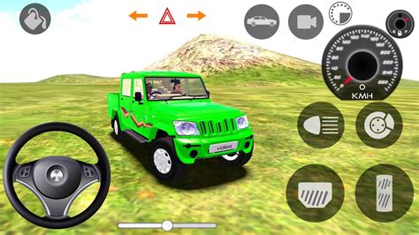 Indian Cars Simulator D Gameplay Drive Mahindra Balero Pick Up