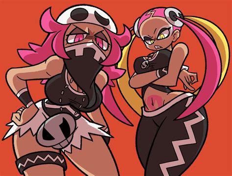 Plumeria And Team Skull Grunt Pokemon Team Skull Pokemon Waifu