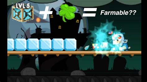 Growtopia Farming Crystal Blocks Profit YouTube