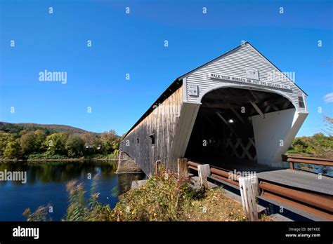 The Cornish Windsor Bridge Is The Longest Wooden Covered Bridge In The