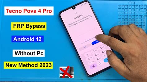 Tecno Pova 4 Pro FRP Bypass Android 12 Tecno LG8n FRP Unlock Tecno