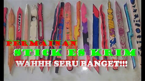 Permainan Stick ES Krim Seru Banget Traditional Game Bocil Main