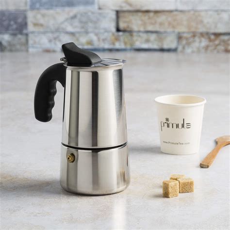 Primula Premium Stainless Steel Stovetop Espresso And Coffee Maker