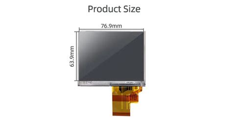 H P Xlc Ortustech Inch Tft Lcd Display Sunlight Readable