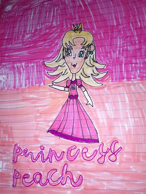 Here is a fan art of Princess Peach my favorite Mario character. : r/Mario