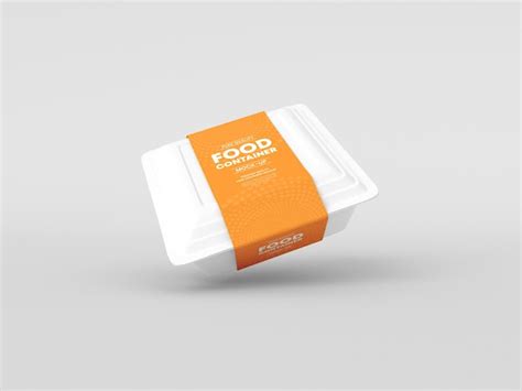 Premium Psd Take Away Food Box Packaging Mockup