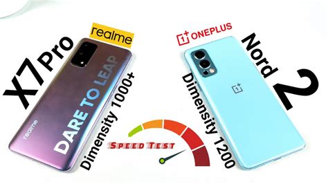 Oneplus Nord 2 Vs Realme X7 Pro Speedtest Ram Management Comparison