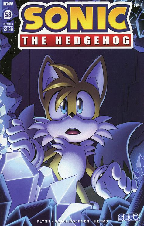 Sonic The Hedgehog Vol 3 58 Cover B Variant Abigail Oz Cover