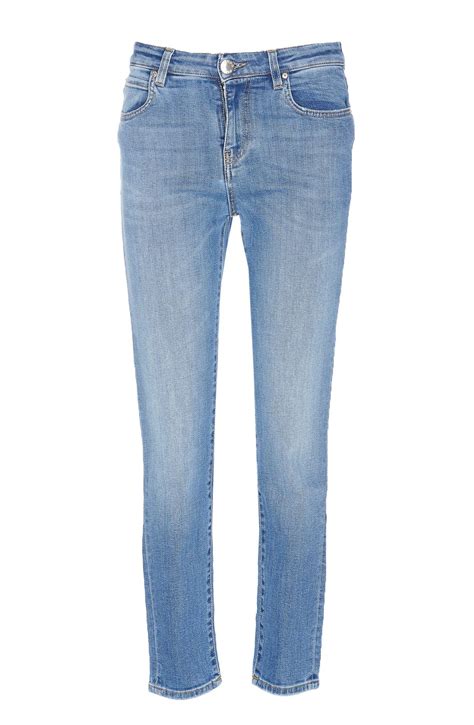 Pinko Sabrina Denim Jeans In Blue Lyst