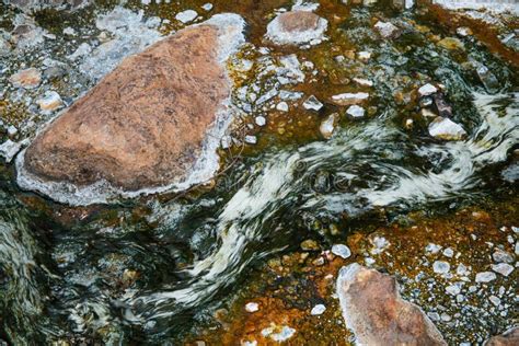 Hot Water Flowing In Chae Son Hot Spring Stock Photo Image Of Stone Beautiful