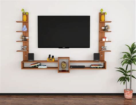 65inch Engineered Wood Wall Mount Tv Entertainment Unit At Rs 5199 Entertainment Wall Unit In